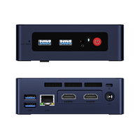 Ordinateur de poche Mini S12 Pro Intel Alder Lake N100 4C/4T avec RJ45 SODIMM DDR4 16 Go et 500 Go PC de jeu Nouveau Type de prise US/EU/AU