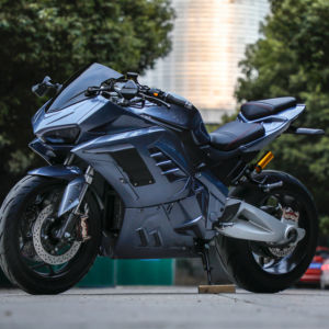 Moto électrique intelligente à deux roues pour adultes, alimentée par batterie au lithium 150A haute vitesse, modèle Hy - Product Image 1