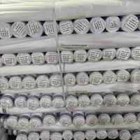 Tissu Popeline Teint en Polyester Coton Dacron 45x45 110x76 100GSM 58/60 pour Chemises et Uniformes – Vente Directe Usine