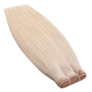New Technique Cuticle Intact 100% Human Hair Genial Pu Seamless Thin Genius Weft Hair Extensions PU Genius Weft Hair Extensions - Product Image 1