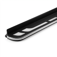 Estribos Laterales de Aluminio de Lujo Kachi para Ford Equator Sport 2022-2023, Sin Perforación y con Capacidad de Carga de 300 kg