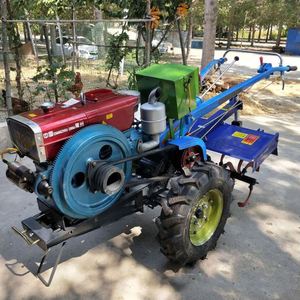 Mini Tractor de Dos Ruedas Multifuncional con Motor Diésel de 8HP, 10HP, 12HP, 15HP, 18HP, 20HP y 22HP, Fabricado en China - Product Image 2