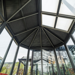 Véranda contemporaine en aluminium avec cadre ultra-fin, design résistant aux intempéries pour balcon, <span class=keywords><strong>terrasse</strong></span> ou jardin privé - Product Image 4