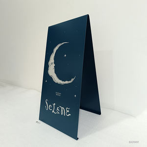 Letrero de metal personalizado para acera, de pie, exterior, cafetería, restaurante, tablero publicitario, letrero de marco de acero inoxidable - Product Image 6