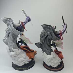 Nouvelle Statue d'Animation GK Frozen CS 4ème Génération Mu Bo Feng Shui Door Ghoul Seal en PVC, Échelle <span class=keywords><strong>1</strong></span>:<span class=keywords><strong>1</strong></span>, Modèle de Décoration Maison Fantasy Sci-Fi, Jouet Air - Product Image 3