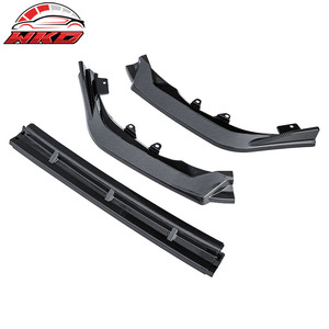Compatible con Honda Civic 25-26, Estilo IKON, 3 Piezas, Protector de Parachoques Delantero, Diseño de Fibra de Carbono, Accesorios Automotrices - Product Image 6