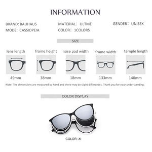 <span class=keywords><strong>PEIA</strong></span>-gafas de sol magnéticas de gama alta, bonitas gafas de sol modernas con Clip - Product Image 2