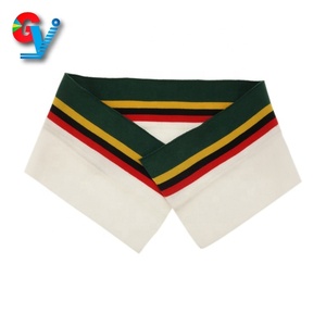 Dyed Yarn Flat Knit Rib Polyester Spandex Collar <strong>Cuff</strong> White Black or Custom Color for Polo <strong>Tshirt</strong> - Product Image 4