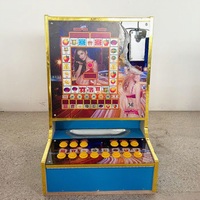 Mesin Game Arcade Bertema Hewan yang Dioperasikan dengan Koin, Papan Asli ODM, Mesin Hiburan Konstruksi Logam, Bahasa Inggris untuk FEC Shopping