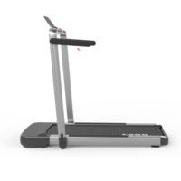 Tapis roulant électrique intelligent pliable de pointe 1,9HP vitesse 12 km/h poids maximum de l'utilisateur 100kg machine de course pour la maison