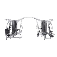 Appareil de musculation multifonctionnel professionnel 10 stations pour la maison, avec système de câbles croisés, machine Smith, Pec Fly, Hack Squat, en acier et tubes de 3 mm