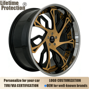 Ruedas Forjadas Rucci TASTE de 2 Piezas, 18-26 Pulgadas, 5x112, 5x120, 5x114.3 para BMW <span class=keywords><strong>M5</strong></span> <span class=keywords><strong>Competition</strong></span>, <span class=keywords><strong>Audi</strong></span> RS7, Mercedes AMG GT63, Lexus LC500h - Product Image 1