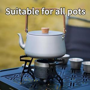 Réchaud à gaz pliable de poche KZ03, mini cuisinière de camping pour les randonneurs, les cyclistes et les aventures en <span class=keywords><strong>solo</strong></span>, réchaud à gaz à ondes infrarouges - Product Image 3