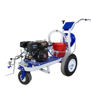 Enkele Spuitpistool Koud Spuiten Weglijn Markering Machine Nieuwe Stijl Hand Push Met Motor Als Kerncomponent - Product Image 2