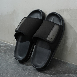 retro high quality men's designer Slippers Customization Logo Anti-Slip chunky slippers Fashionable outdoor <b>Slides</b> Slippers - Product Image 3