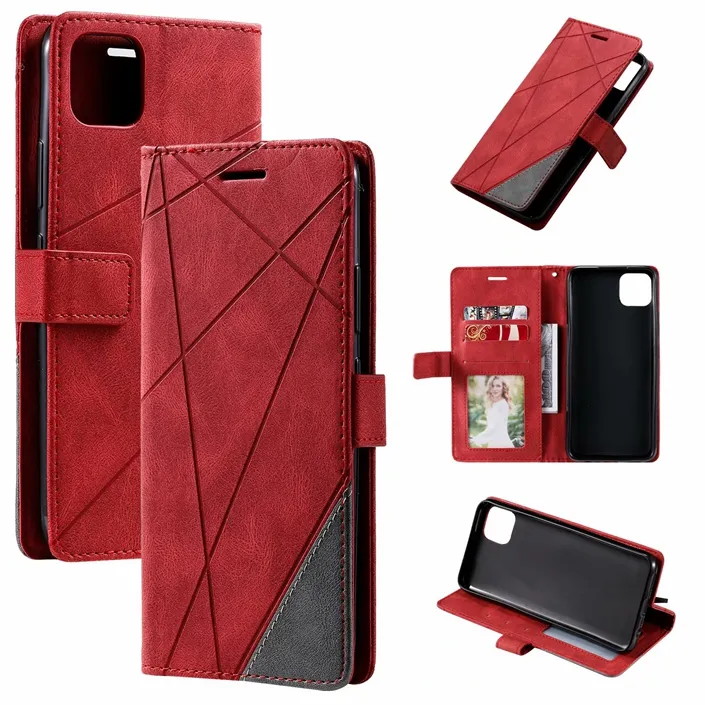 Retro Diamond Wallet Leather Case For IPhone 15 14 13 Mini 12 11 Pro Max X XS XR 8 7 6 6S Plus 5 SE 2020 Matte Photo Frame Cover