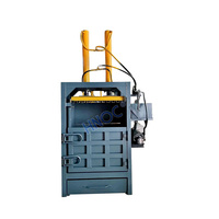 Compacteur automatique de déchets Presse à balles Compacteur de carton Coton Aluminium Peut Presse à balles horizontale Machine