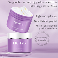 Masker Rambut OEM Silky Hair Mask Menyegarkan Melembapkan Memperbaiki Rambut Kering Ujung Bercabang Halus Formula Khusus Label Pribadi Perawatan Rambut