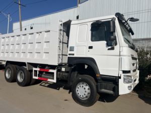 รถบรรทุกฮาวโอ 6x4 ยูโร 2 ดีเซล รถบรรทุกขนาดเล็กใหม่สำหรับงานเหมือง รถดัมพ์ 10 ล้อ บรรทุกได้ 11-20 ตัน พวงมาลัยซ้าย กล้องมองหลัง 251-350 แรงม้า 6-8 ลิตร - Product Image 6