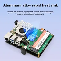 Module de passerelle IoT industriel intelligent haute performance Raspberry Pi 5 Hailo-8 AI Accelerator HAT 26 TOPS pour l'inférence des données à l'extrémité