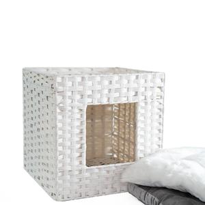 Vendita Calda: Letto per Cuccioli Personalizzato e Confortevole in Erba Marina Intrecciata, Cuccia per Gatti in Vimini - Product Image 6