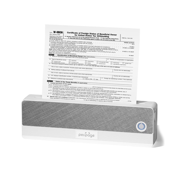 For P81 Mini A4/B5 110 80 58mm Thermal Receipt Printer Portable Sticker with Thermal Paper Roll 210mm Stock USB+