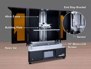 Impresora 3D Phrozen Sonic 8K Lista para Enviar, Gran Tamaño de Impresión 330x185x400mm, LCD Monocromática, Resina UV, Impresora 3D Phrozen 8k - Product Image 5