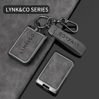 Étui à clés de voiture de Style en alliage de Zinc pour LYNK & CO 05 09 01 06 02 03 LYNK CO protecteur clé coque porte-clés sans clé accessoires Auto