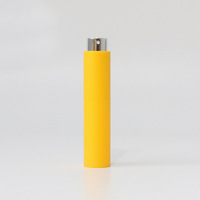 Nouvelle Bouteille de Parfum Rechargeable en Aluminium Tendance avec Atomiseur Rotatif, Couleur Personnalisée, Capacité 8ml/10ml, Intérieur en Verre, Vaporisateur de Voyage