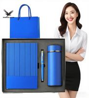 Cadeaux de bureau personnalisés pour les employés, articles promotionnels, ensembles exécutifs, carnets A5, stylo, ensemble cadeau d'entreprise, cadeau d'affaires pour homme, sérigraphie