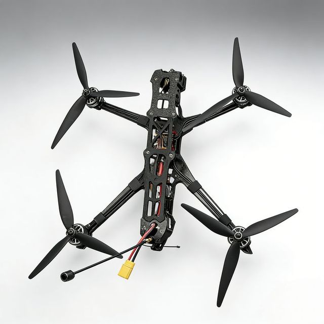 Beginner Friendly 10 Inch RC Quadcopters, Brushless Long Range Aircraft with ELRS 915MHz 3W VTX Wireless Remote Control