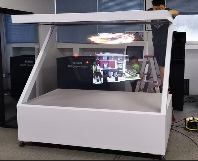 Transform Smartphone Into Holographic Display with a 180-Degree Holographic Pyramid Kit
