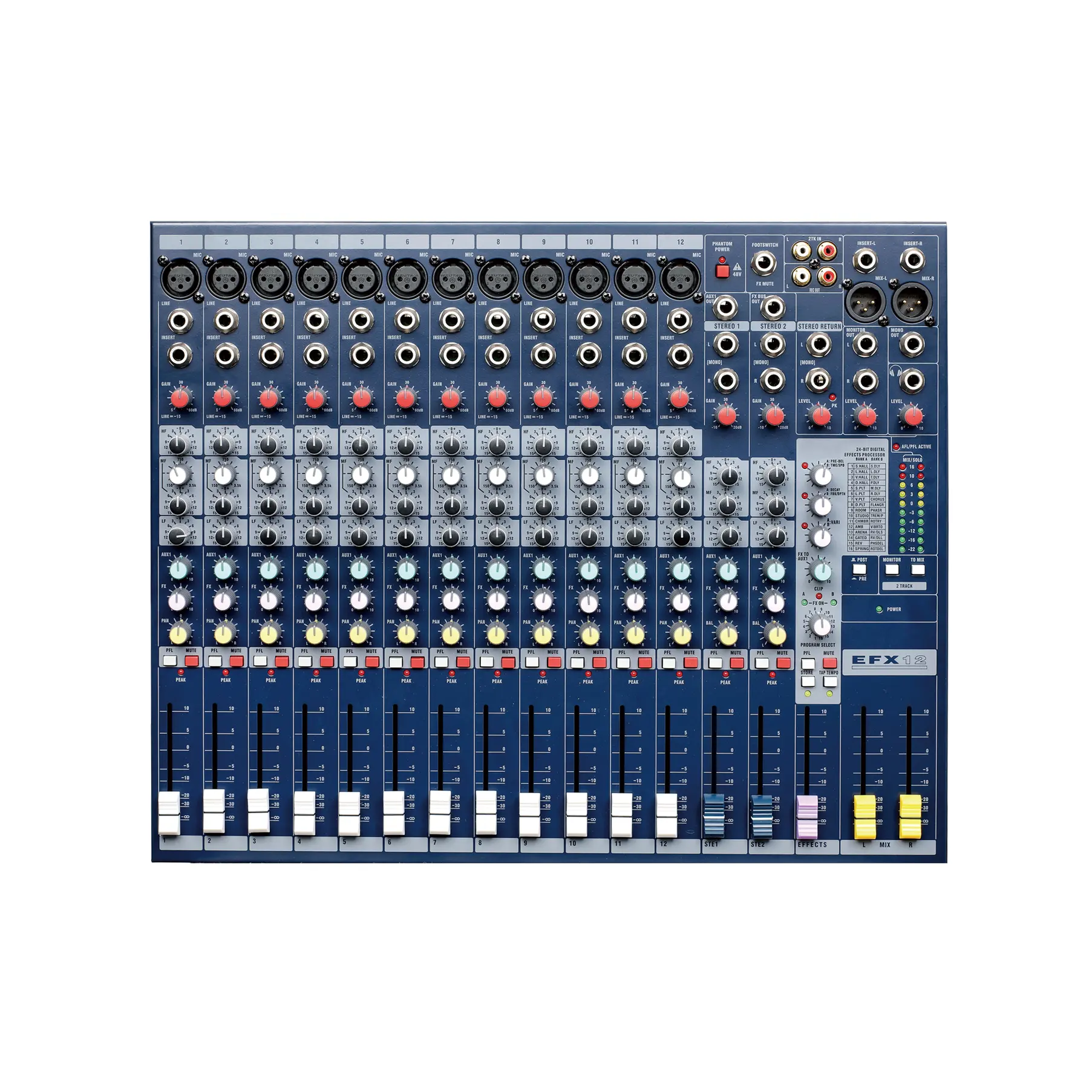 Mixeur audio professionnel EFX8, nouvelle collection, offre d'usine