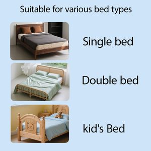 <b>Bed</b> <b>Sheet</b> Holder Lock Strips Reusable Easy-to-Use <b>Bed</b> <b>Sheet</b> Fasteners Eliminate Slipping and Wrinkles Fit All Mattress Sizes - Product Image 4