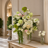 Décorations de mariage pour la maison, boules de fleurs, centres de table pour mariage, décorations de table