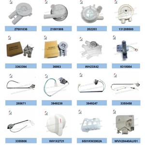 Pièces de machine à laver 285809, accessoires ménagers en plastique durables - Product Image 2