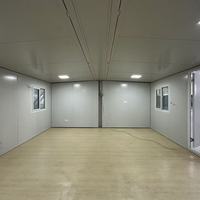 Maisons modulaires préfabriquées à installation rapide, 700 mm, 20 pieds, maison conteneur pliable, maisons préfabriquées en acier