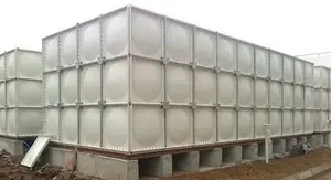 200 m3 الاصطناعية الألياف الزجاجية مياه الأمطار خزان المياه للمنازل