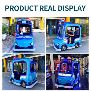 HAOJILE-Coche de parachoques con batería eléctrica, ruedas grandes para niños, padres, disfrutar juntos, autobús escolar, equipo de entretenimiento al aire libre - Product Image 6