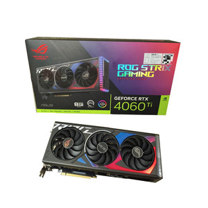 Ingrosso nuovo originale ROG STRIX RTX 4060 Ti O8G GDDR6 Gaming GPU DLSS3 scheda grafica 4060ti Triple fan per Gaming Desktop PC - Product Image 1