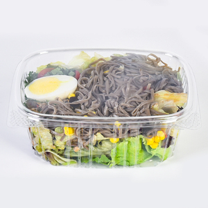 Nhựa Pet dùng một lần thực phẩm lưu trữ container <span class=keywords><strong>salad</strong></span> trái cây vỏ sò bao bì hộp 32/48/64 oz rõ ràng Bát <span class=keywords><strong>salad</strong></span> - Product Image 5