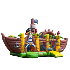 Tùy chỉnh thương mại trò chơi bơm hơi nhảy <span class=keywords><strong>Bouncer</strong></span> nhà <span class=keywords><strong>Inflatable</strong></span> tàu cướp biển <span class=keywords><strong>Inflatable</strong></span> <span class=keywords><strong>Slide</strong></span> cho trẻ em vui chơi giải trí công viên - Product Image 2