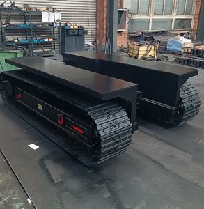 2025 Het Populaire 10 Ton Stalen Spoorchassis Voor Volledig Hydraulische Boorinstallatie In Het Russisch - Product Image 1