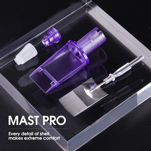 Aghi per Cartucce Tattoo Permanenti Mast Pro Magnum Super Large 1245RM 1245M 3.5mm/5mm Viola Sterilizzati al Gas EO 100% 10pz/scatola - Product Image 2