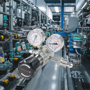 Régulateur de gaz d'entrée 6000 psi, sortie 3000 psi avec manomètre pour CO2/oxygène/azote/hydrogène/argon pour laboratoire/industrie - Product Image 4