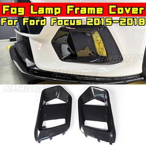 Cache de protection pour phares antibrouillard style fibre de carbone pour Ford Focus RS 2015-2018 - Accessoires de carrosserie - Product Image 1