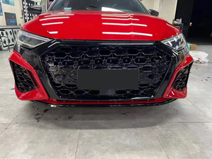 Nuevo Kit de Carrocería PNB de Alta Calidad para Audi A3 8P.5 Facelift RS3, Parachoques Delantero, Rejilla, Faros Antiniebla 2021-2024, Tipo Clip-on - Product Image 6