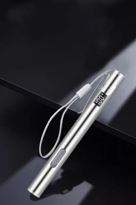 Lampe de poche médicale, stylo lumineux pour infirmière, jauge pupillaire, règle de division, lumière blanche USB, stylo lumineux LED, examen des yeux, médecin, ORL - Product Image 2