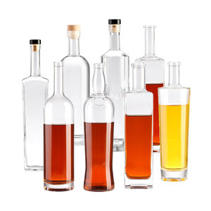 Venta al por mayor caliente Vodka Brandy botellas de vidrio de vino esmerilado botella de vodka 500ml, botella de vidrio de vodka, 200ML 500ML 750ML 1000ML licor <span class=keywords><strong>Bot</strong></span> - Product Image 4