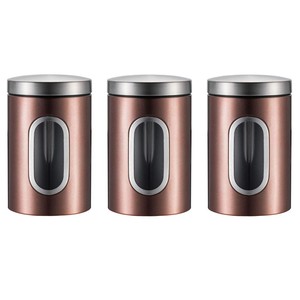 Tarro de almacenamiento de alimentos de azúcar, contenedor de almacenamiento hermético, recipiente de té y café de acero inoxidable, juegos de recipientes para cocina casera - Product Image 2